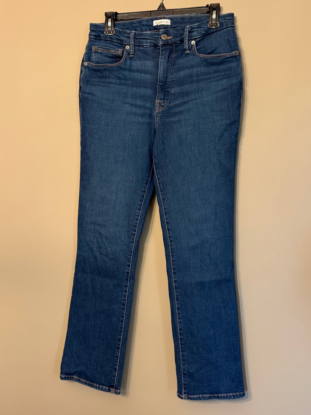 Good American Straight Leg Jeans